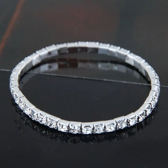 Jewelry - Women's Ankle Bracelet Inlaid Shiny Zircon Crystal Anklet Bracelet Wedding